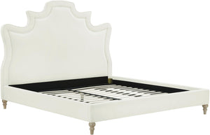 Serenity - Velvet Bed - R&R Furniture Gallery (Fountain Valley, CA)