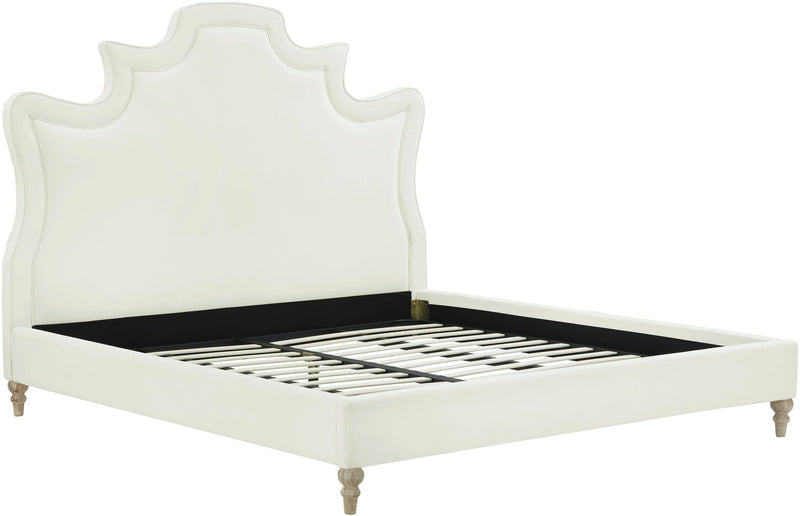 Serenity - Velvet Bed - R&R Furniture Gallery (Fountain Valley, CA)