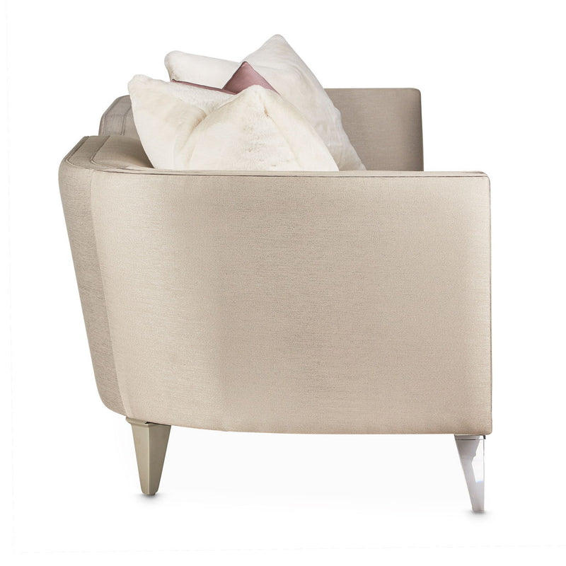 Linea - Sofa - Metallic / Silver Mist - R&R Furniture Gallery (Fountain Valley, CA)