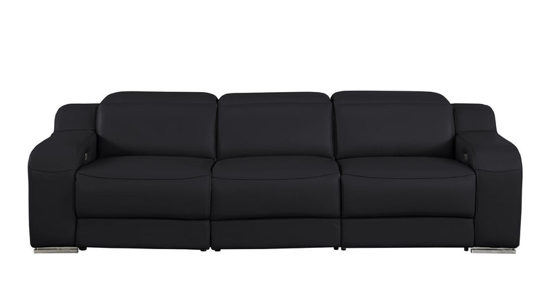 1116 - 6-Piece Modular Power Reclining Sofa, Loveseat & Chair Set In With 6 Power Recliners & Power Headrests