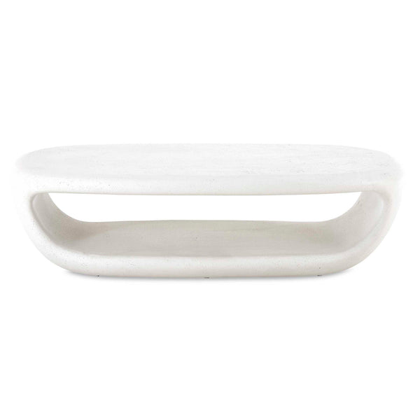 Leyton - Outdoor Coffee Table - White