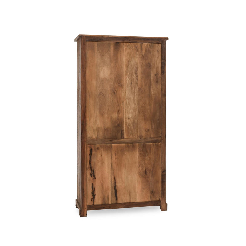 Zion - Reclaimed Wood Tall Cabinet - Natural - R&R Furniture Gallery (Fountain Valley, CA)