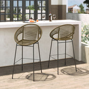 Ferrara - Outdoor Patio Barstool (Set of 2) - R&R Furniture Gallery (Fountain Valley, CA)