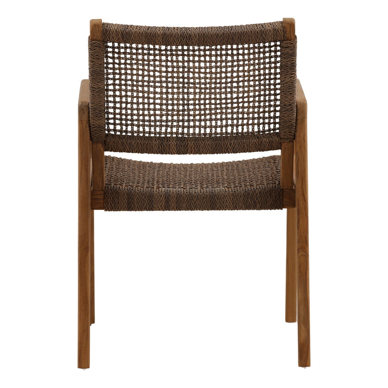 Camilla - Outdoor Dining Chair (Set of 2) - Light Brown