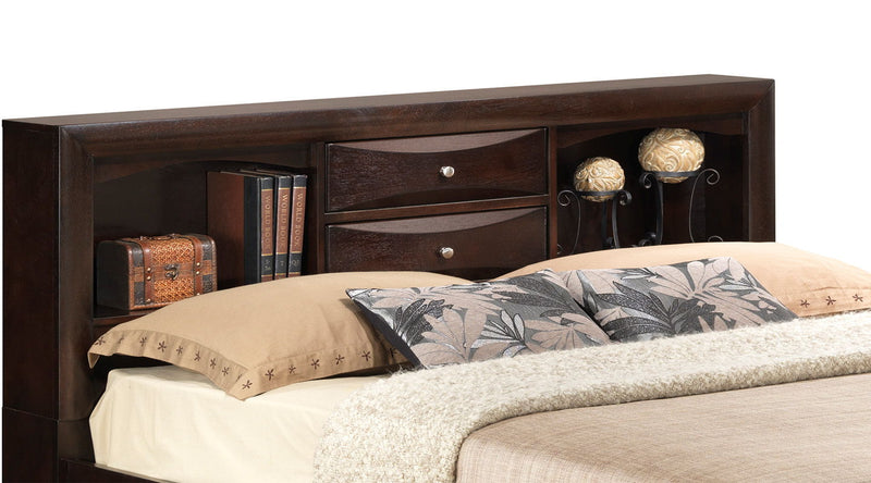 Marilla - Storage Bed With Bookcase Headboard - R&R Furniture Gallery (Fountain Valley, CA)