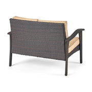Honolulu - Wicker Set Outdoor Seating - R&R Furniture Gallery (Fountain Valley, CA)