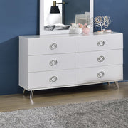 Perse - Dresser - White - R&R Furniture Gallery (Fountain Valley, CA)