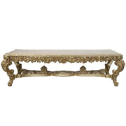 Bernadette - Dining Table - Gold - R&R Furniture Gallery (Fountain Valley, CA)