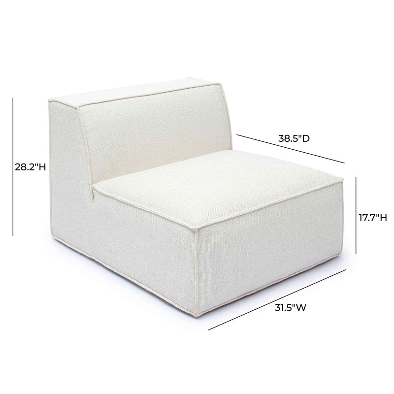 Mindy - Armless Chair - R&R Furniture Gallery (Fountain Valley, CA)