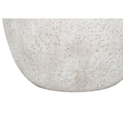 Modern concrete table lamp in cream with sleek design, perfect for contemporary home decor by 8th Street.