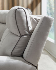 Social Pointe - Reclining Sectional - R&R Furniture Gallery (Fountain Valley, CA)