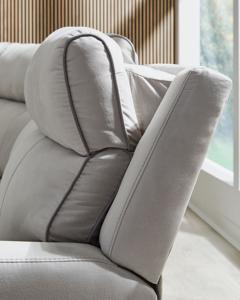 Social Pointe - Reclining Sectional - R&R Furniture Gallery (Fountain Valley, CA)
