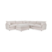 Caplan - 6 Piece Modular Sectional With Ottoman - R&R Furniture Gallery (Fountain Valley, CA)