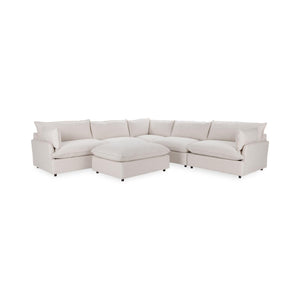 Caplan - 6 Piece Modular Sectional With Ottoman - R&R Furniture Gallery (Fountain Valley, CA)