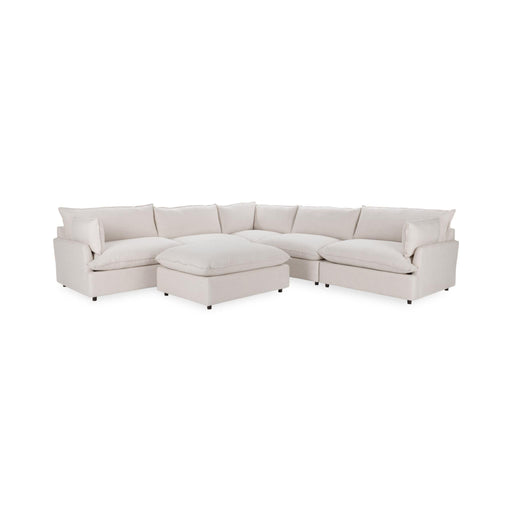 Caplan - 6 Piece Modular Sectional With Ottoman - R&R Furniture Gallery (Fountain Valley, CA)