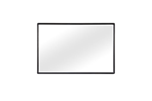 Rectangle Wood Mirror - Black - R&R Furniture Gallery (Fountain Valley, CA)