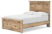Makidern - Panel Storage Bed With Under Bed Storage Unit And Storage Footboard - R&R Furniture Gallery (Fountain Valley, CA)