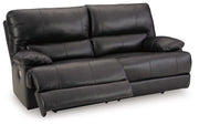 Mountainous - 2 Seat Power Reclining Sofa With Adj Headrest - Eclipse - R&R Furniture Gallery (Fountain Valley, CA)