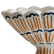 Earthenware - Roman Coral Bowl - White - R&R Furniture Gallery (Fountain Valley, CA)
