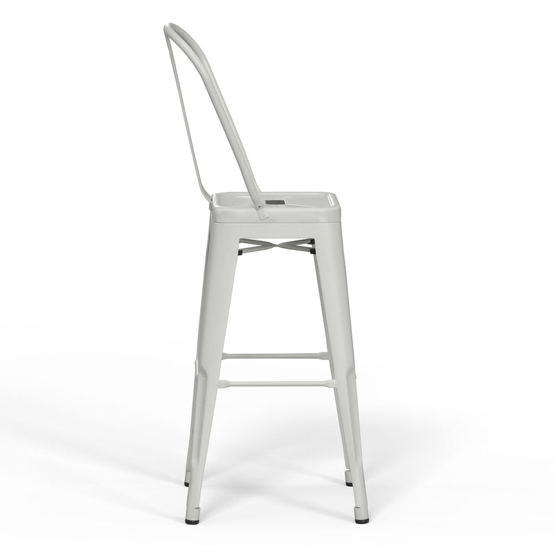 Fletcher - Handcrafted Metal Stool (Set of 2) - R&R Furniture Gallery (Fountain Valley, CA)