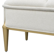 Scotts Square - Accent Bench - Light Champagne - R&R Furniture Gallery (Fountain Valley, CA)