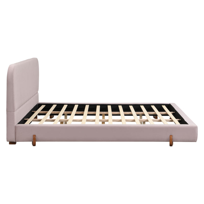 Elegant Upholstered Bed Frame - R&R Furniture Gallery (Fountain Valley, CA)