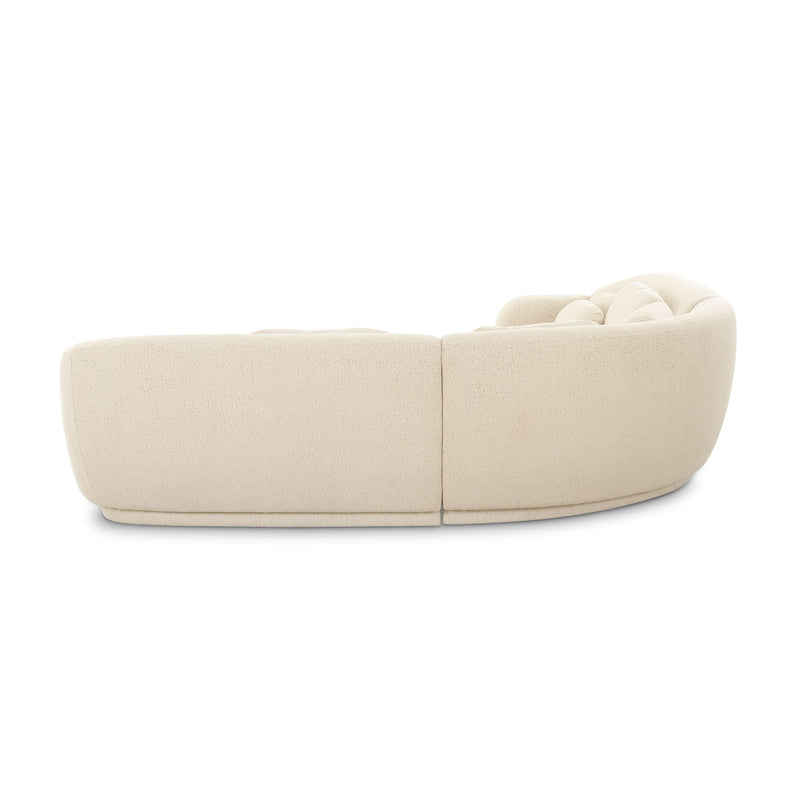 Misty - Boucle Sectional - R&R Furniture Gallery (Fountain Valley, CA)