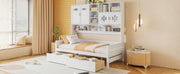 Daybed With All-In-One Cabinet And Shelf - R&R Furniture Gallery (Fountain Valley, CA)