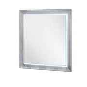 Moon - Marble Mirror With LED - White - R&R Furniture Gallery (Fountain Valley, CA)