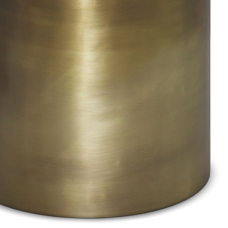 Corbin - Handcrafted Metal Side Table - R&R Furniture Gallery (Fountain Valley, CA)