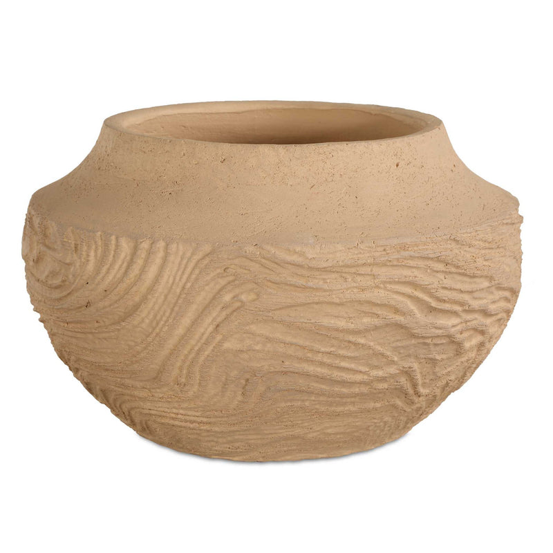 Sandstone Flow - Terracotta Vase