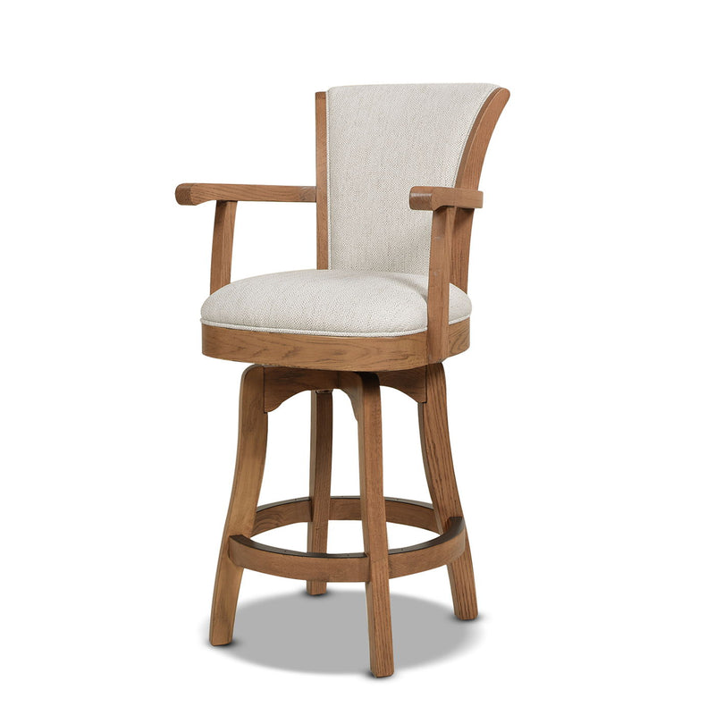 Williams - Swivel Counter Height Bar Stool - R&R Furniture Gallery (Fountain Valley, CA)