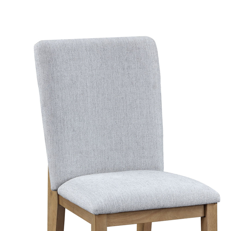 Delphine - 19" Dining Chair (Set of 2) - Gray - R&R Furniture Gallery (Fountain Valley, CA)