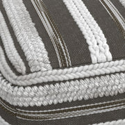 Sommer - Handcrafted Square Pouf - R&R Furniture Gallery (Fountain Valley, CA)