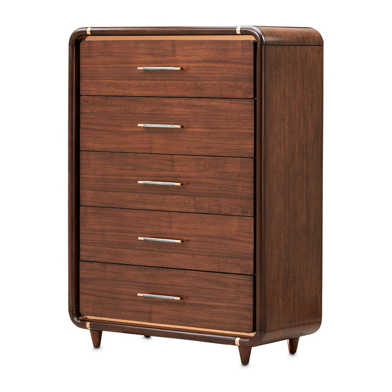 Mason Park - 5-Drawer Gentlemen's Chest - Umber - R&R Furniture Gallery (Fountain Valley, CA)