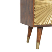 Manila - Sideboard, 3 Drawer - Chestnut - R&R Furniture Gallery (Fountain Valley, CA)