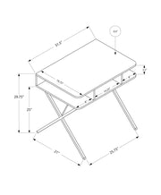 Computer Desk For Home Office, Laptop, Storage Shelves, Modern Convenient Design - White - R&R Furniture Gallery (Fountain Valley, CA)