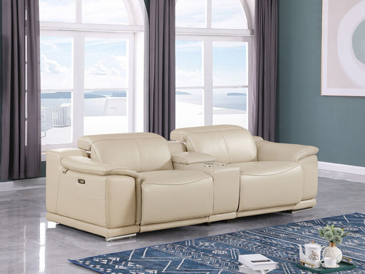 9762 - 3-Piece Modular Power Reclining Console Loveseat With 2 Power Recliners In - R&R Furniture Gallery (Fountain Valley, CA)