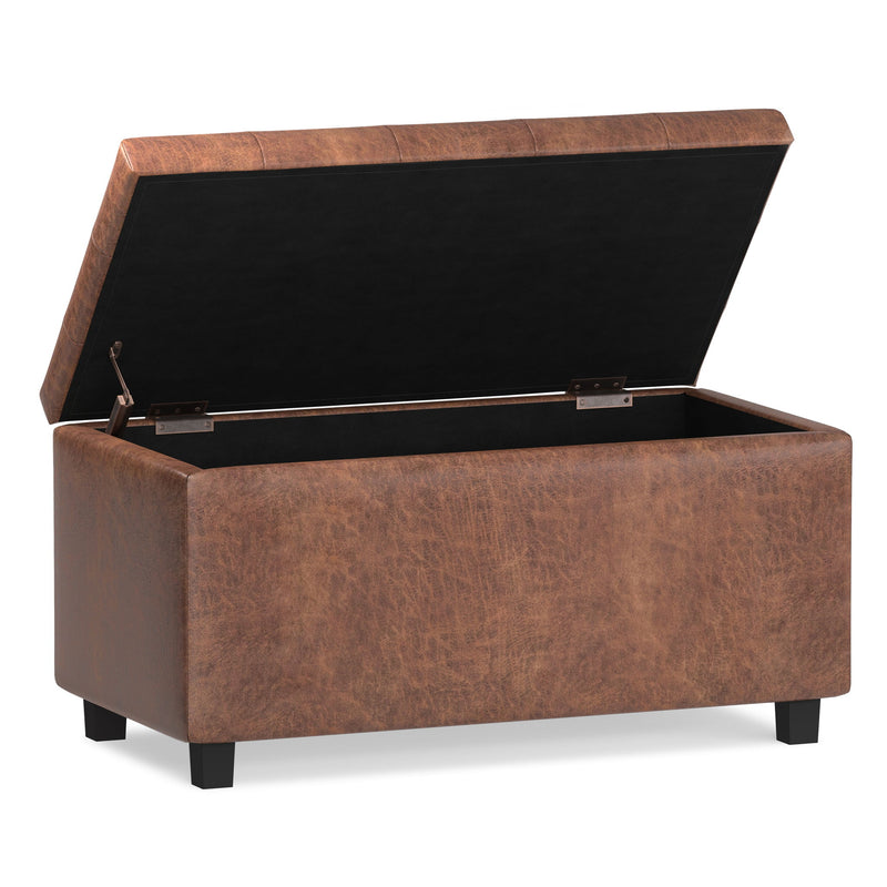 Cosmopolitan - Upholstered Storage Ottoman - R&R Furniture Gallery (Fountain Valley, CA)