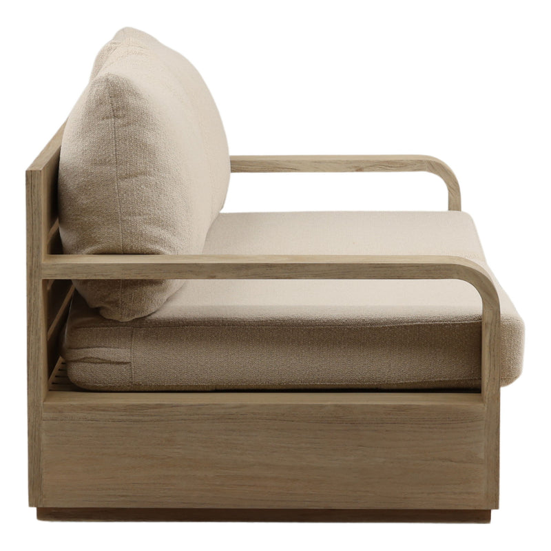 Lucrecia - Outdoor Sofa - Sand And Natural