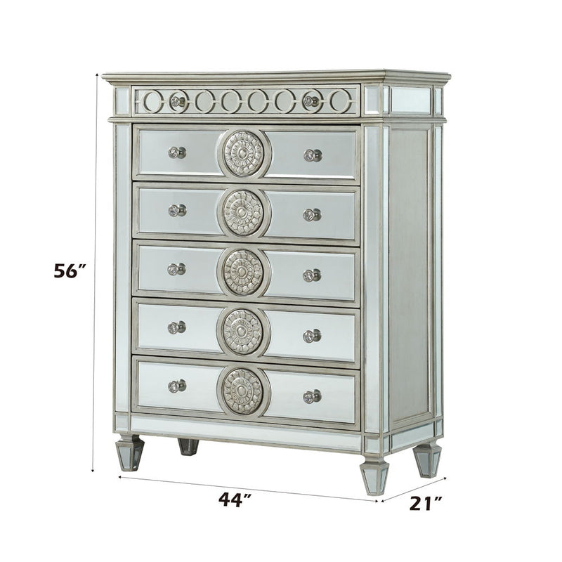Varian - Chest - Mirrored - R&R Furniture Gallery (Fountain Valley, CA)
