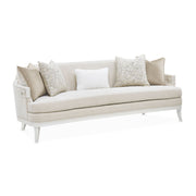 La Marisia - Chenille Sofa - Tranquil / Creamy Pearl - R&R Furniture Gallery (Fountain Valley, CA)
