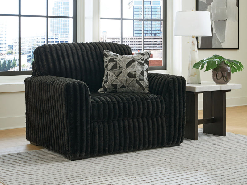 Midnight-Madness - Chair And A Half - R&R Furniture Gallery (Fountain Valley, CA)