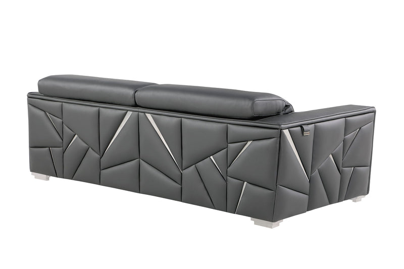 1120 - Leather Loveseat - R&R Furniture Gallery (Fountain Valley, CA)