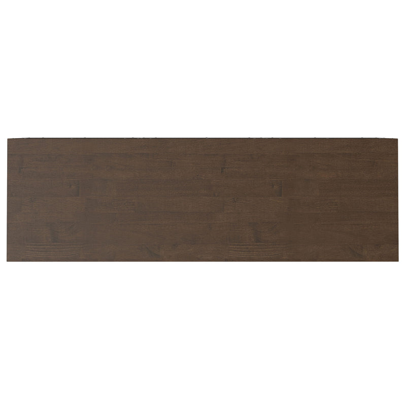 Banting Solid Wood Sideboard Buffet with Metal Frame — Modern Industrial Dining Room Storage - R&R Furniture Gallery (Fountain Valley, CA)