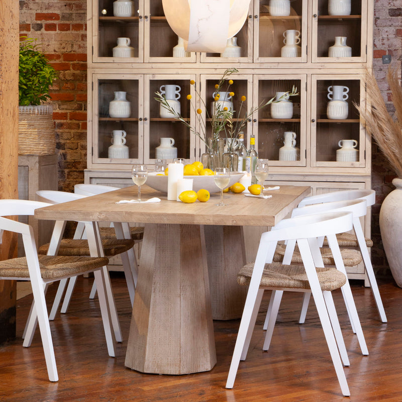 Jansen - Dining Table 96" - Light Warm Wash