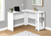 Computer Desk, Home Office, Corner, Storage Shelves, L Shape, Laptop, Contemporary & Modern - R&R Furniture Gallery (Fountain Valley, CA)