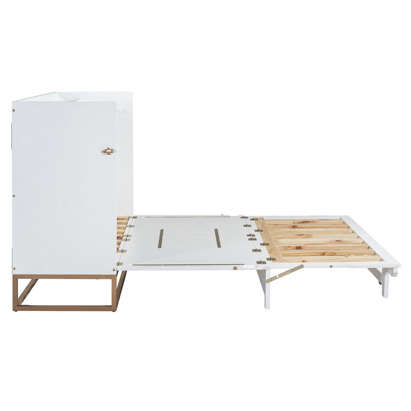 Murphy Bed With Iron Legs, Modern Design - R&R Furniture Gallery (Fountain Valley, CA)