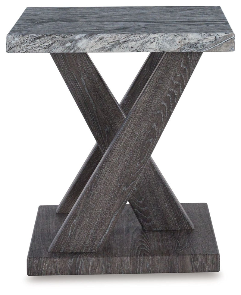 Bensonale - Occasional Table Set (Set of 3) - Brown / Gray - R&R Furniture Gallery (Fountain Valley, CA)