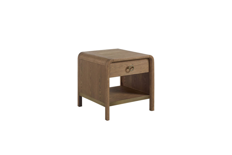 Waterfall - End Table - Light Brown - R&R Furniture Gallery (Fountain Valley, CA)